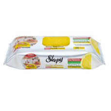 Вологі серветки для кухні Sleepy з ароматом лимону, 50 шт